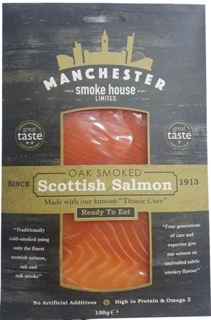 Sliced Smoked Scottish Salmon 100g